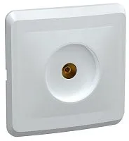 Розетка телевизионная TV 1-м СП Вега РТВ10-ВБ бел. GENERICA EAV10-K01-DM