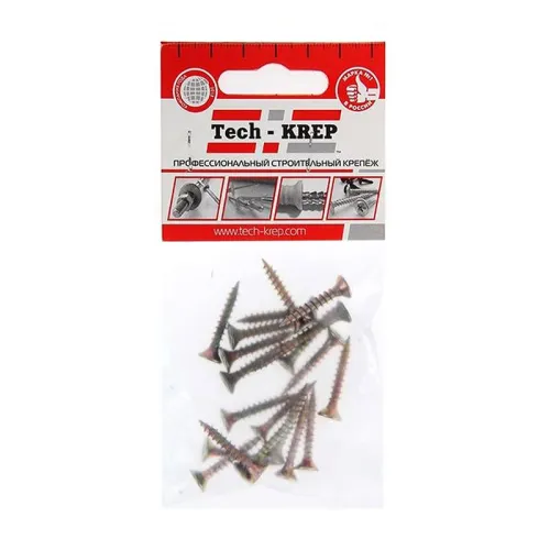 Саморез ШУж 4.0х30 потайной головкой (уп.17шт) Tech-Krep/Zitar 102491