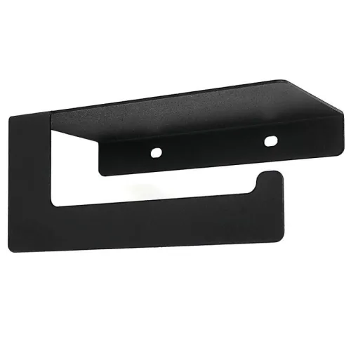 Держатель для туалетной бумаги с полкой хранения черн. Rexant 38-0635 фото 3