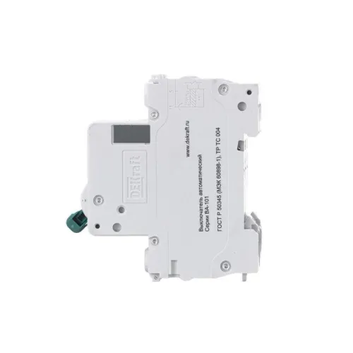 Выключатель автоматический модульный 3п C 50А 4.5кА ВА-101 DEKraft 11083DEK фото 4