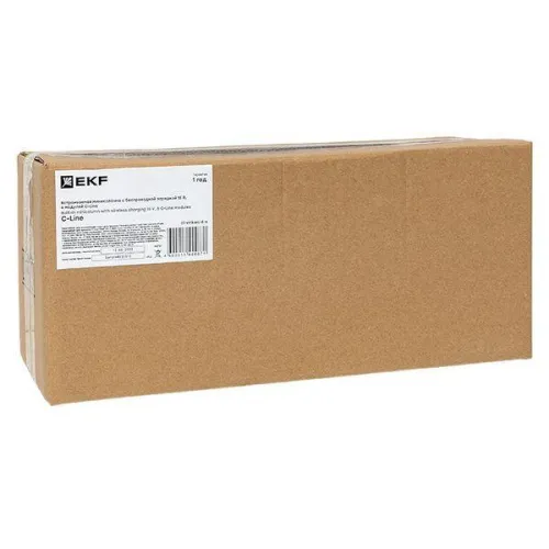 Мини-колонна встраиваемая с беспроводной зарядкой 15Вт 6 модулей C-Line EKF cl-vmkwc-6-s фото 4