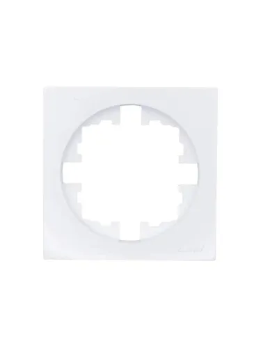 Рамка 1-м OSEN горизонт. квадрат бел. LEZARD 743-0200-146