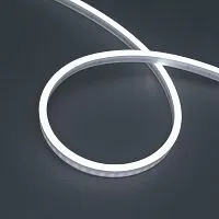 Лента светодиодная WAVE-SIDE-PU-A120-06x12mm 24В White 5700К 8Вт/м IP68 wire x1 вывод боков. герметичная (уп.3м) Arlight 052578