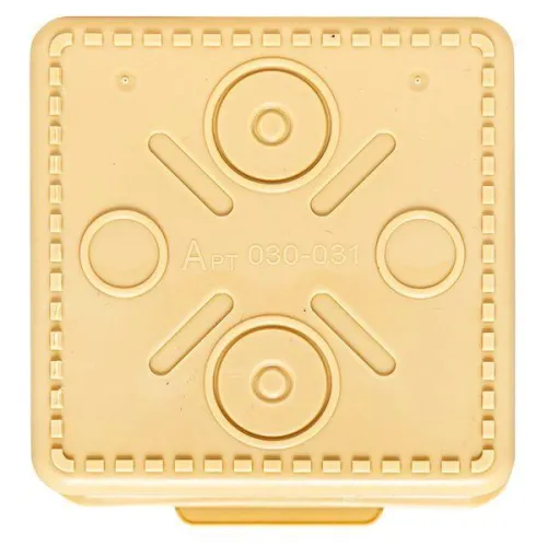 Коробка распаячная КМР-030-035 пылевлагозащ. 80х80х54 без мембранных вводов свет. дерево PROxima EKF plc-kmr-030-035-s фото 5