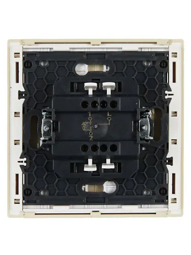 Выключатель проходной 1-кл. СП FORTE&PIANO 10А FP404 с индикацией ваниль IEK FP-V12-1-10-1-K10 фото 5