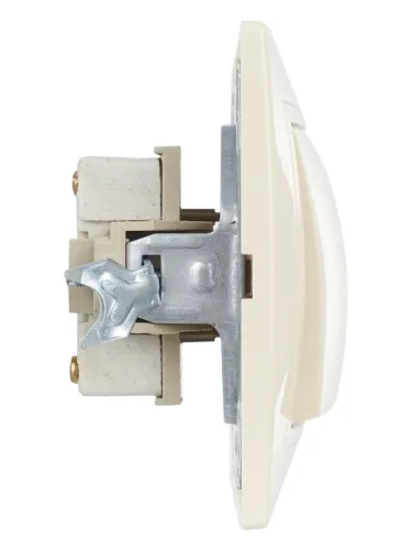 Выключатель 2-кл. 1п СП Кварта 10А IP20 ВС10-2-0-Км керамич. осн. крем. GENERICA EVK20-K33-10-K фото 5