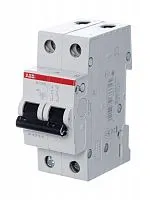 Выключатель автоматический модульный 2п C 6А 4.5кА SH202L C6 ABB 2CDS242001R0064