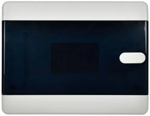 Корпус ЩРВ-П-8 UNION Compact IP41 черн. прозр. дверь пластик. IEK UIC-KP12-V-08-41-K01 фото 2