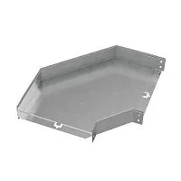 Угол для лотка горизонтальный 90град. 300х80 сталь 1мм "ПЛЮС" GLplus90-80-300 КМ PL0436