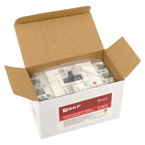 Выключатель автоматический 3п 63/63А 25кА ВА-99М PROxima EKF mccb99-63-63m фото 5