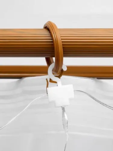 Гирлянда "Занавес" ICLLDM300W-C 300LED LED 3х3м 8режимов IP20 бел. SHLights 4690601054357 фото 3