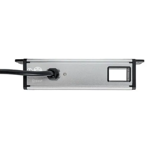 Блок розеточный встраиваемый настольный для крепления под столом 8 модулей C-Line EKF cl-vnbu-8-s фото 5