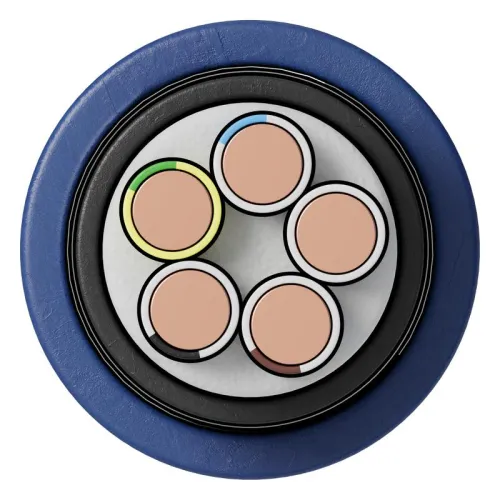 Кабель Русский Свет ВБШвнг(А)-LS 5х4 ОК (N PE) 0.66кВ (м) 10138 фото 2