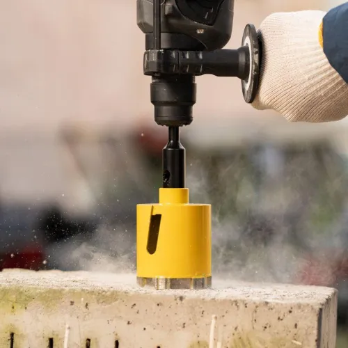 Коронка алмазная по бетону 70мм L=90мм М16 сегмент 10мм Kranz KR-90-0164 фото 3