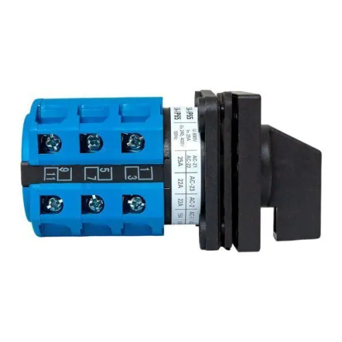 Переключатель кулачковый ПК-1-23 3п 25А "1-0-2" IP65 EKF pk-1-23-25-65 фото 4