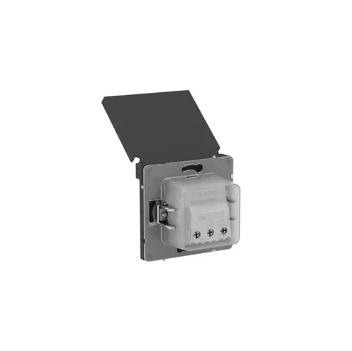 Розетка силовая KANT IP44 2P+E защ. шторки с крышкой черн. уголь DKC 7012013 фото 8