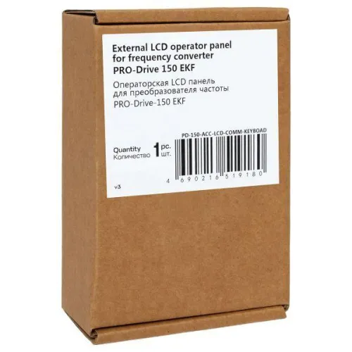 Операторская LCD панель для преобразователя частоты PRO-Drive EKF PD-150-ACC-LCD-KEYBOARD фото 8
