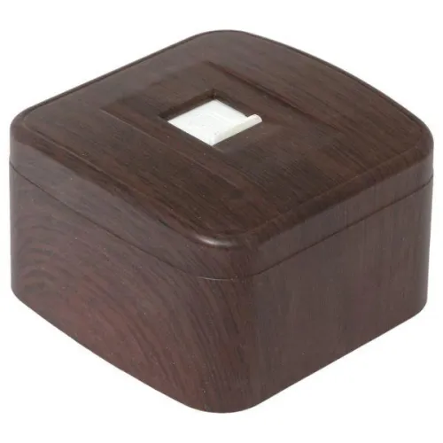 Розетка компьютерная 1-м ОП Минск RJ45 1А 120В темн. дерево EKF EGK01-035-40 фото 3