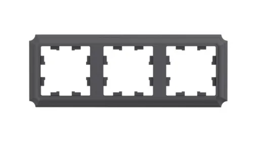 Рамка 3-м AtlasDesign Antique универс. базальт SE ATN101403