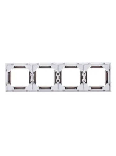 Рамка Levit 4п кофе макиато/бел. ABB 2CHH015040A6018 фото 3