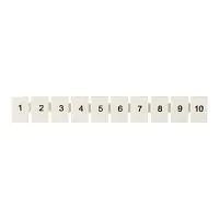 Маркеры для ST 1.5 с нумерацией 1-10 (уп.100шт) EKF zb-st-1.5-1-10