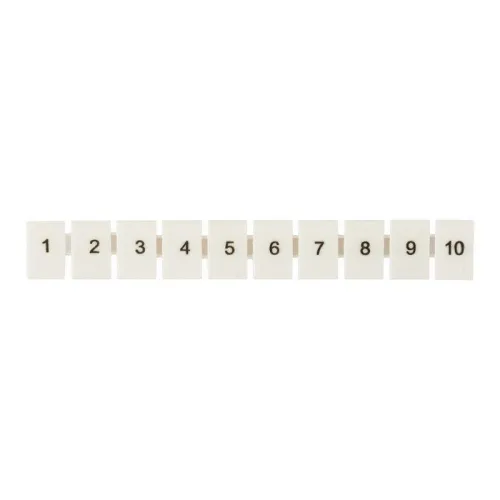 Маркеры для ST 1.5 с нумерацией 1-10 (уп.100шт) EKF zb-st-1.5-1-10