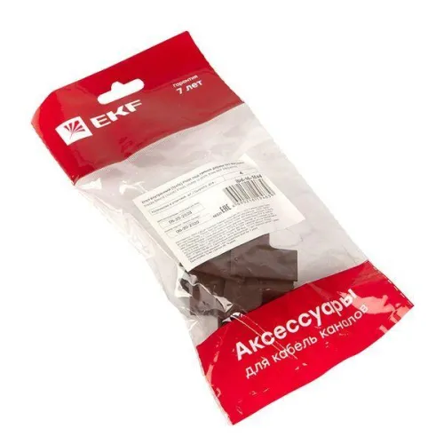 Угол внутренний 16х16 под темн. дерево Plast PROxima (уп.4шт) EKF ibd-16-16x4 фото 2