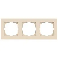 Рамка 3-м СП Accent 6-503-02 сл. кость Intro Б0063781