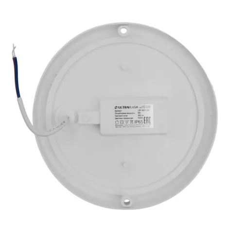 Светильник светодиодный ЖКХ 8Вт 6500К IP65 220В влагозащ. круг LBF-0801 C01 Ultraflash 15341 фото 7
