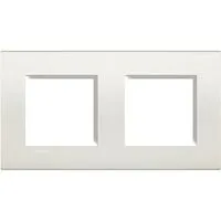 Рамка 2-м LivingLight прямоугол. бел. Leg BTC LNA4802M2BI
