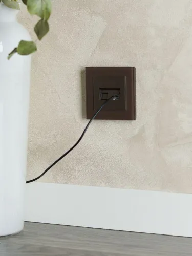 Рамка 1-м BRITE РУ-1-2-БрТБ стекло темн. бронза IEK BR-M12-G-K45 фото 3