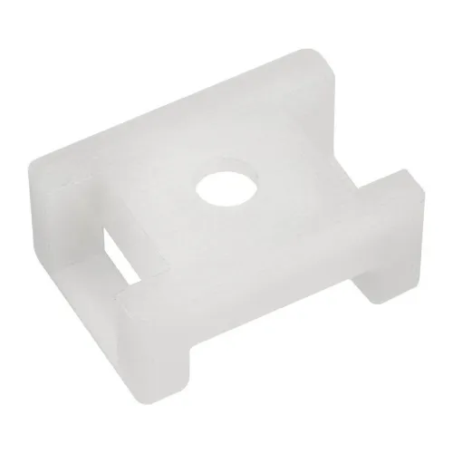 Площадка для крепления стяжки 22х16мм (ПС-2) бел. (уп.10шт) Rexant 07-2102-10 фото 2