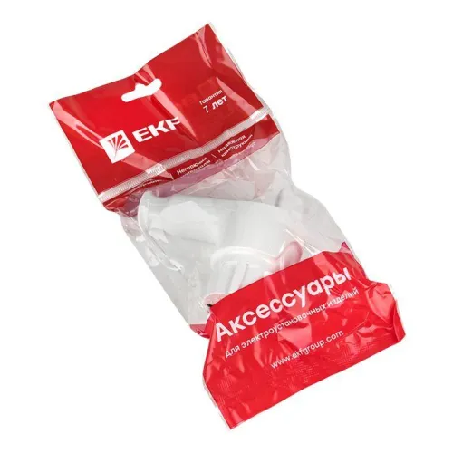 Вилка с кнопкой извлечения 16А 250В с заземл. бел. EKF AVP-16-k фото 3