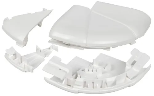 Угол для кабель-канала внешн. изменяемый 60-120град. для DLP 80х50 бел. ИЭК Leg 010622