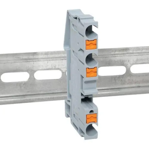 Колодка клеммная пружинная 6 Push-in 3 вывода сер. EKF PIT-6-3 фото 10