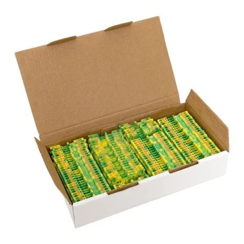 Колодка клеммная пружинная 1.5 Push-in земля EKF PIT-1.5-pe фото 3