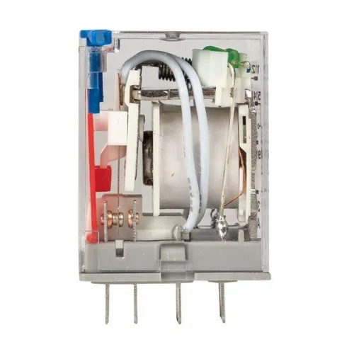 Реле промежуточное RPAt 22/4 5А 24В DC с кнопкой и мех. индикацией AVERES EKF rpat-22-4-24DC фото 4