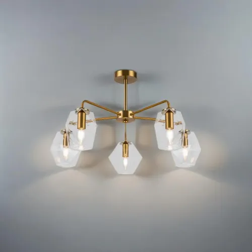 Люстра Dimension 60Вт E14х5 IP20 Freya FR5177PL-05BS фото 8