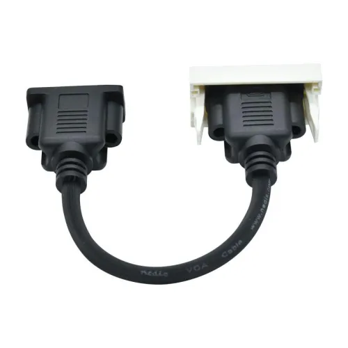 Розетка 2мод. VGA M/M РКМ-20-20-П бел. PRIMER IEK PR-KK40D-RV-0-2-K01 фото 5