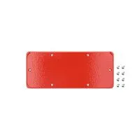 Фланец сплошной для корпусов ST тип 1 243х103мм красн. RAL3020 DKC R5FSST00-RAL3020