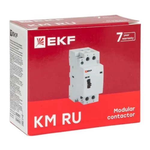Контактор модульный КМ РУ 63А 1NO+1NC (2 мод.) PROxima EKF km-2m-63-11 фото 10