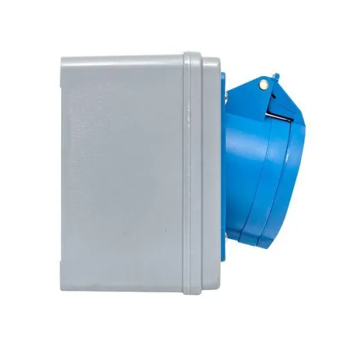 Розетка 1423 2Р+РЕ 32А 220В IP44 с блокировкой и выкл. EKF ps-1423-32-220 фото 8