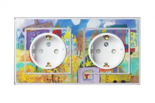 Розетка 1-м СП AtlasDesign Art 16А IP20 с заземл. защ. шторки механизм бел. SE ATN200145 фото 14