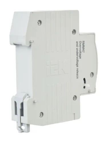 Расцепитель минимального и максимального напряжения РММ47 на DIN-рейку KARAT IEK MVA01D-RMM фото 2