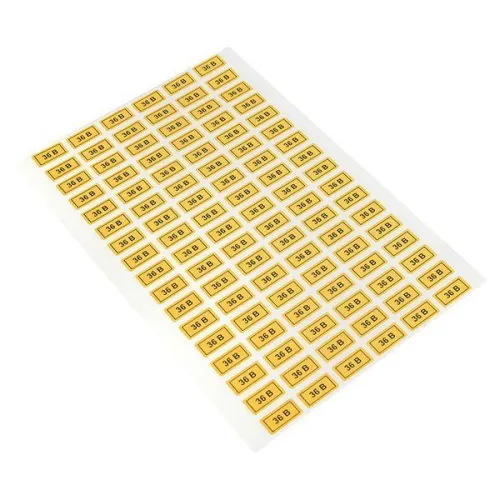 Наклейка "36В" 10х15мм EKF an-2-04 фото 2