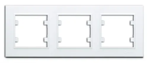 Рамка 3-м Karea горизонт. бел. Makel 56001703
