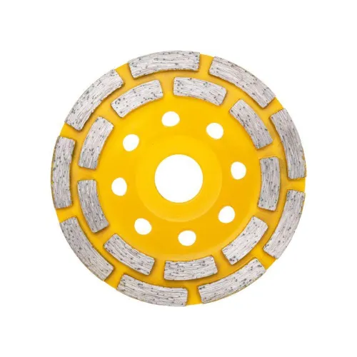 Чашка алмазная шлифовальная двухрядная 115х22.2мм KRANZ KR-90-0251 фото 2