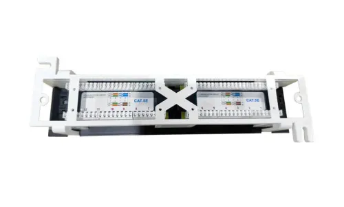 Патч-панель настенная 12 портов RJ45 UTP кат.5E TOKOV ELECTRIC TKE-WMPP-5E-1U-12P-UTP фото 2