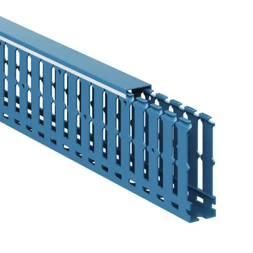 Кабель-канал перфорированный 25х80 L2000 RL12 син. DKC 01137RL фото 3