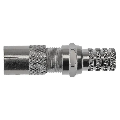 Набор антенный №10 кабель RG-6U 5м штекер F (4шт) бочка (1шт) переходник гнездо F - шт TV (2шт) переходник гнездо F - гнездо TV (1шт) Rexant 06-3089 фото 10